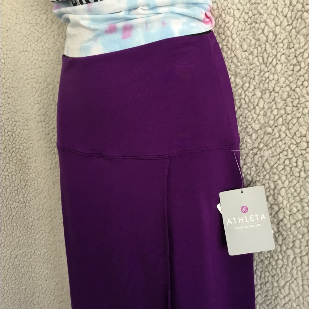 NEW WITH TAGS Athleta Fold Purple Skirt - Picture 3 of 6